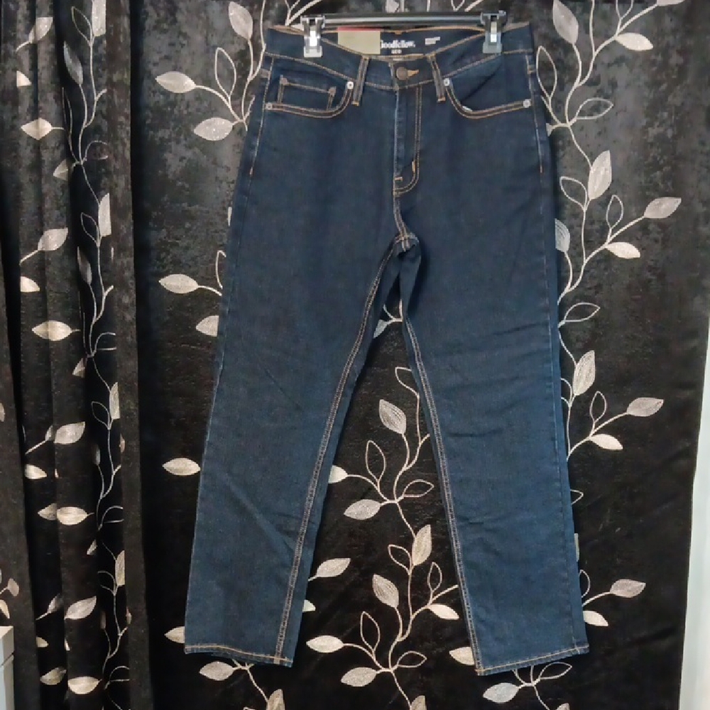 Goodfellow & Co Dark Blue Straight Jeans